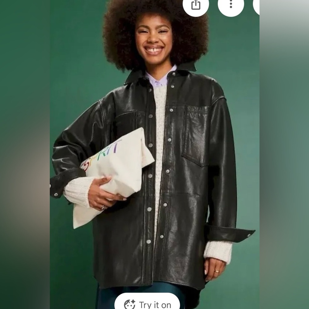 Esprit Black Leather Jacket